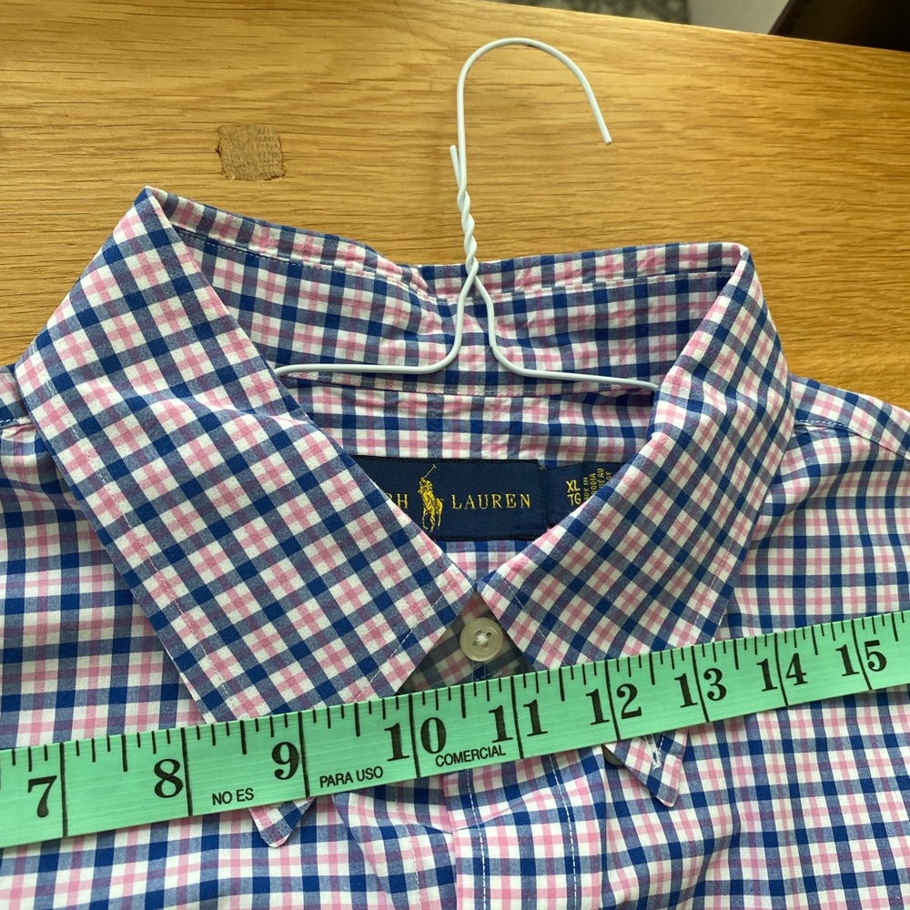 Polo Ralph Lauren men’s plaid shirt
